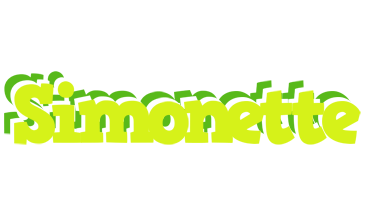 Simonette citrus logo