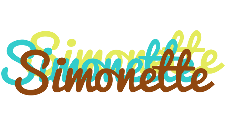 Simonette cupcake logo