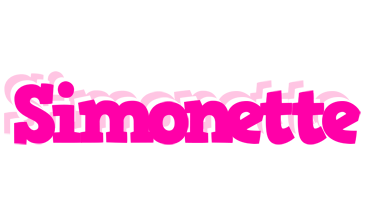 Simonette dancing logo