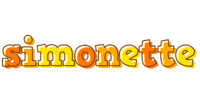 Simonette desert logo