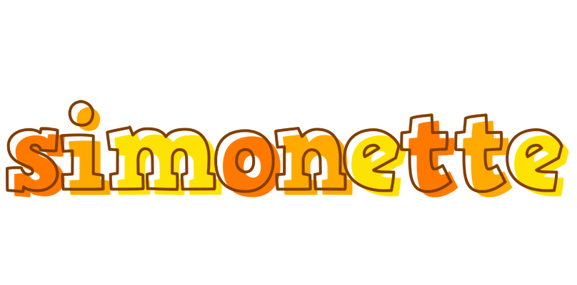 Simonette desert logo