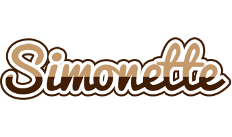 Simonette exclusive logo