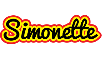 Simonette flaming logo