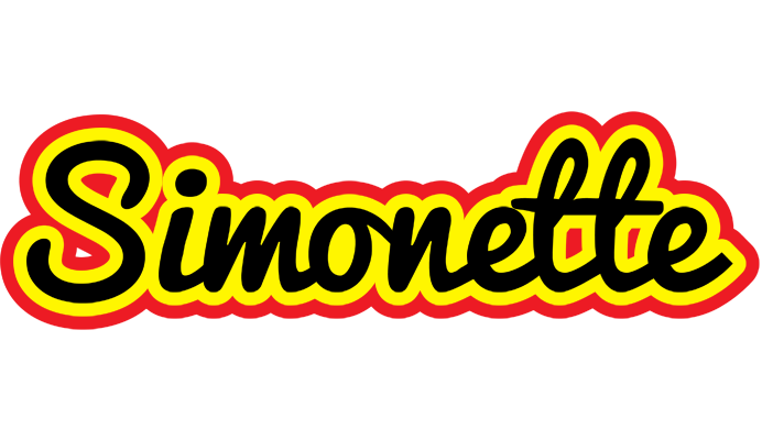 Simonette flaming logo