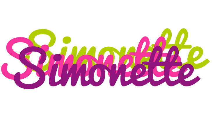 Simonette flowers logo