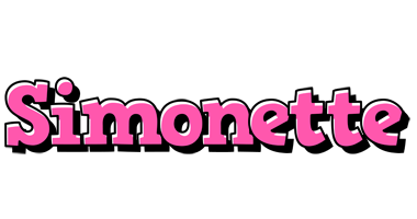 Simonette girlish logo