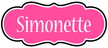 Simonette invitation logo