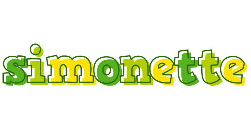 Simonette juice logo