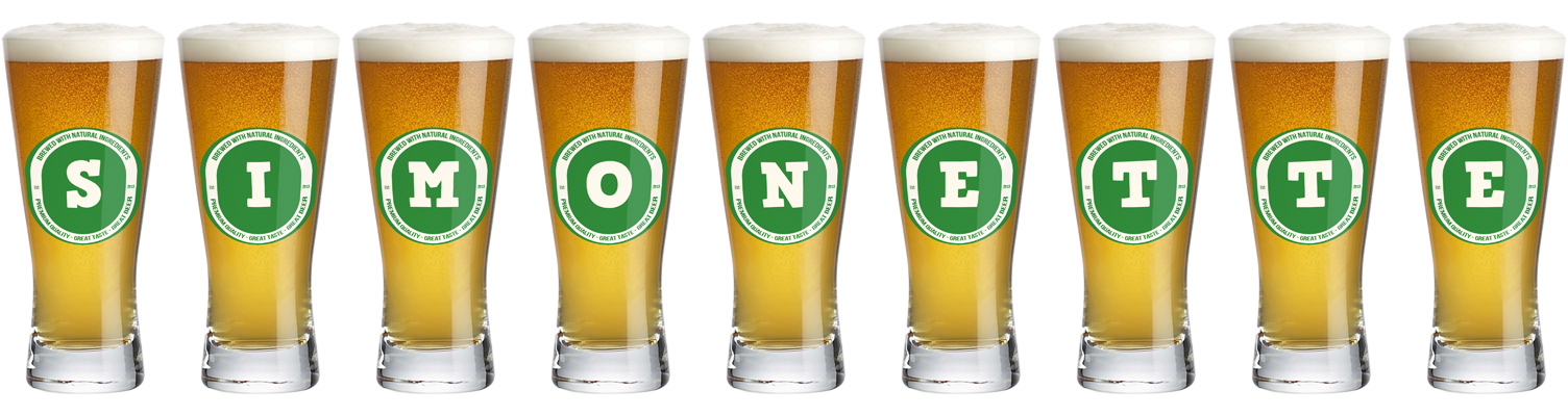 Simonette lager logo