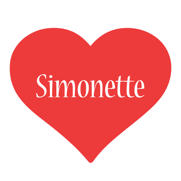 Simonette love logo
