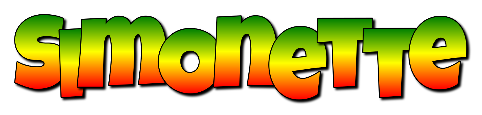 Simonette mango logo