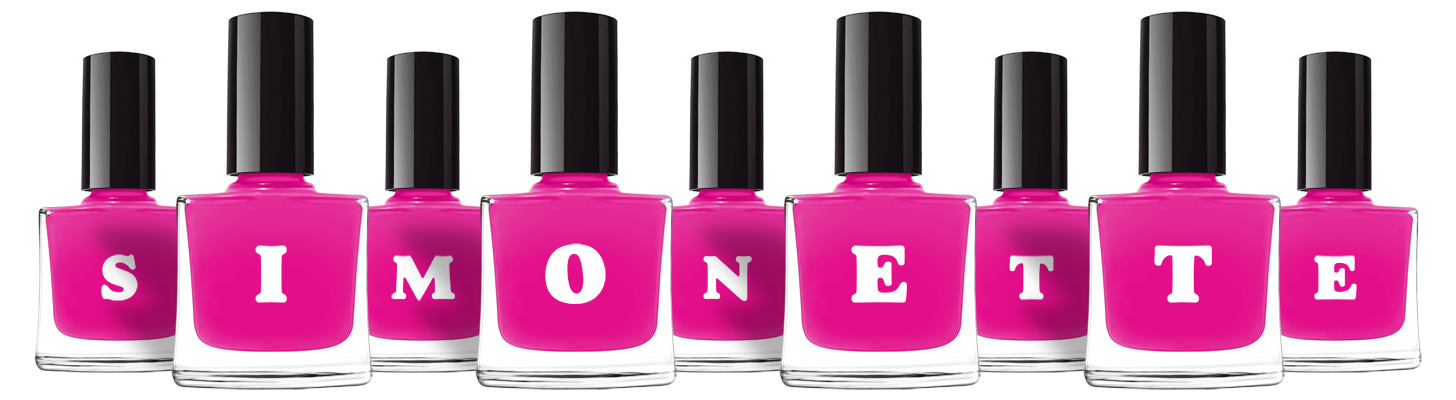 Simonette nails logo