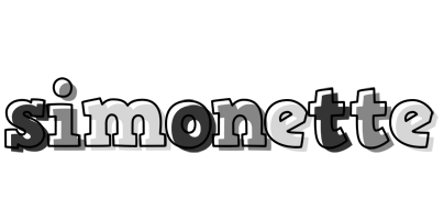 Simonette night logo