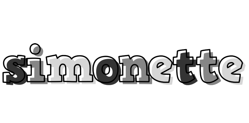 Simonette night logo