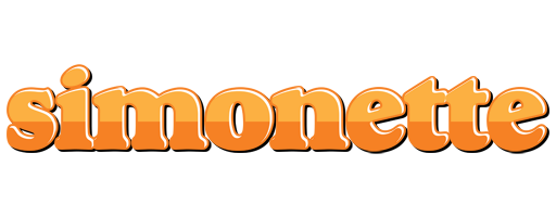 Simonette orange logo