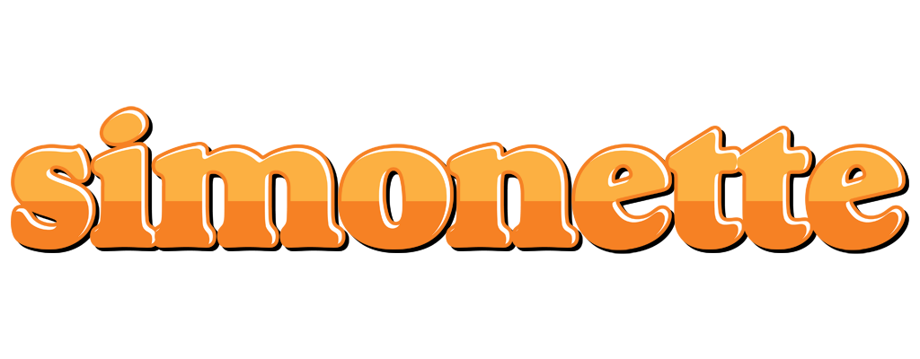 Simonette orange logo