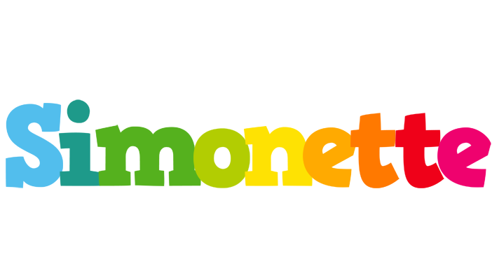 Simonette rainbows logo