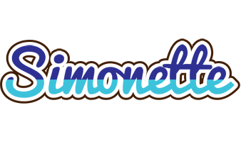 Simonette raining logo