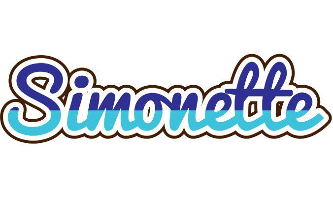 Simonette raining logo