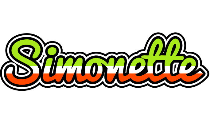 Simonette superfun logo