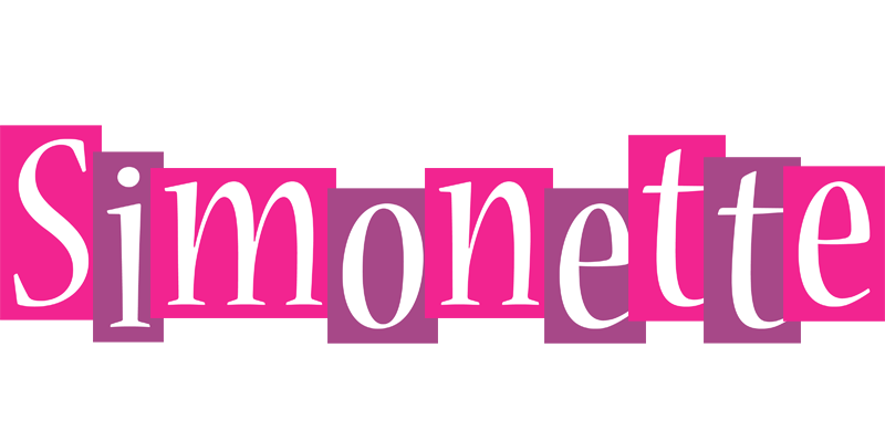 Simonette whine logo