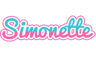 Simonette woman logo