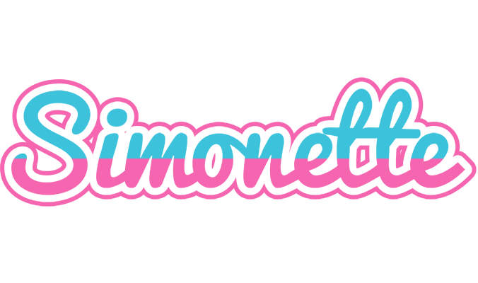 Simonette woman logo