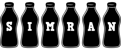 Simran bottle logo