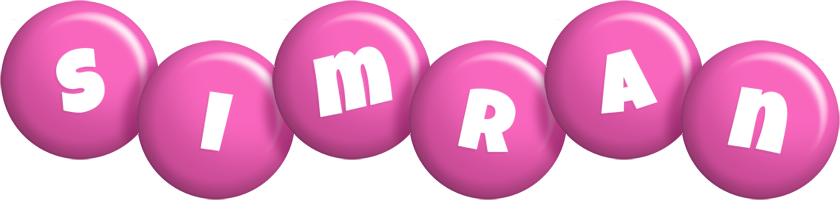 Simran candy-pink logo