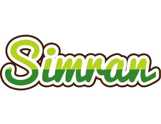 Simran golfing logo