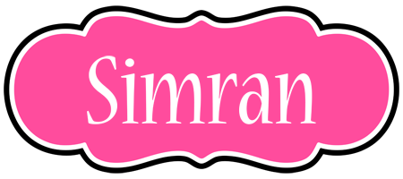 Simran invitation logo
