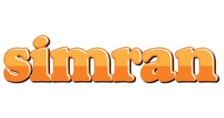 Simran orange logo