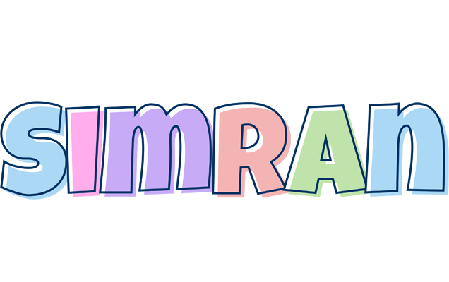 Simran pastel logo