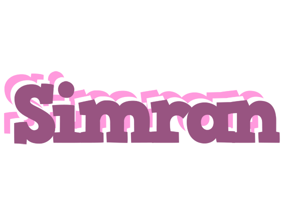 Simran relaxing logo