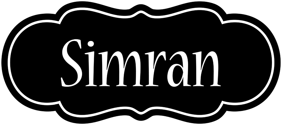 Simran welcome logo