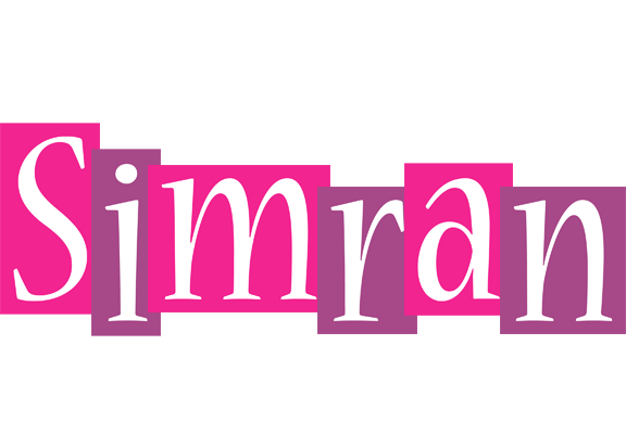 Simran whine logo
