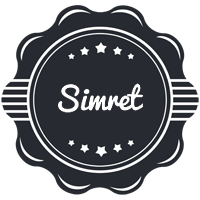 Simret badge logo