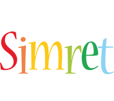 Simret birthday logo