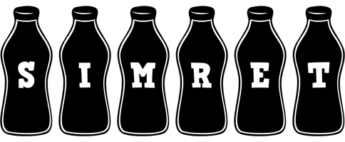 Simret bottle logo