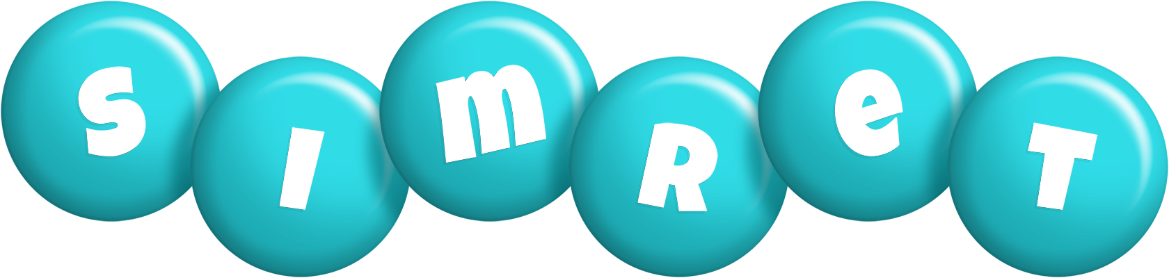Simret candy-azur logo