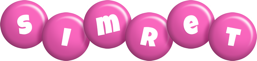 Simret candy-pink logo