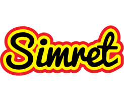 Simret flaming logo