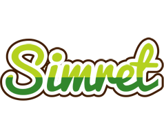 Simret golfing logo