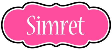 Simret invitation logo