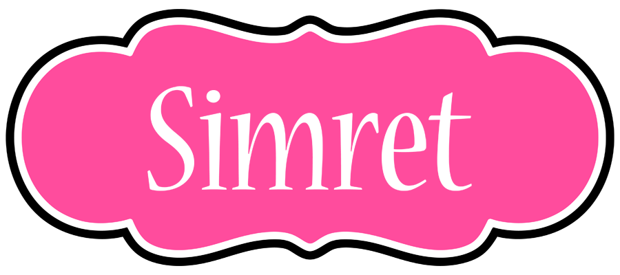 Simret invitation logo