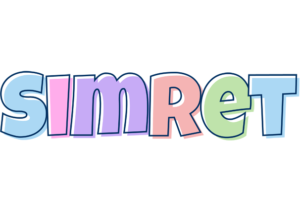 Simret pastel logo