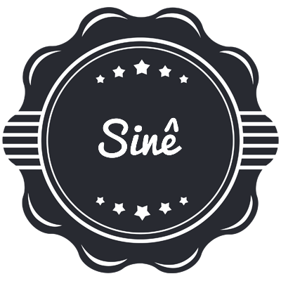 Sinê badge logo