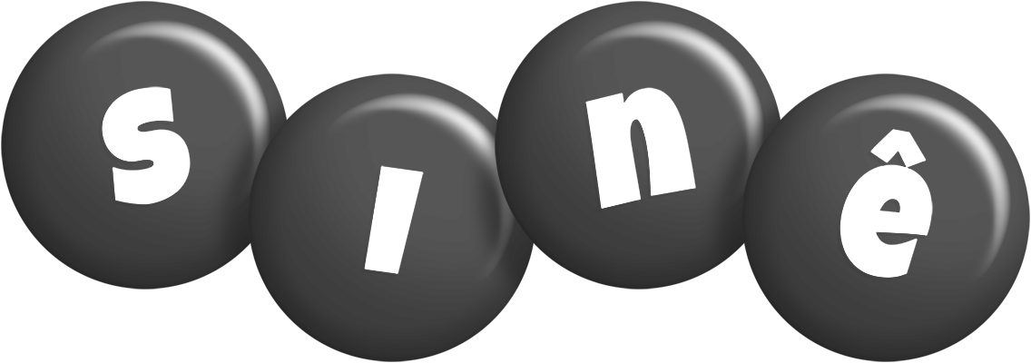 Sinê candy-black logo
