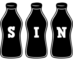 Sin bottle logo