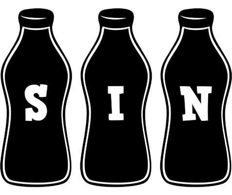Sin bottle logo